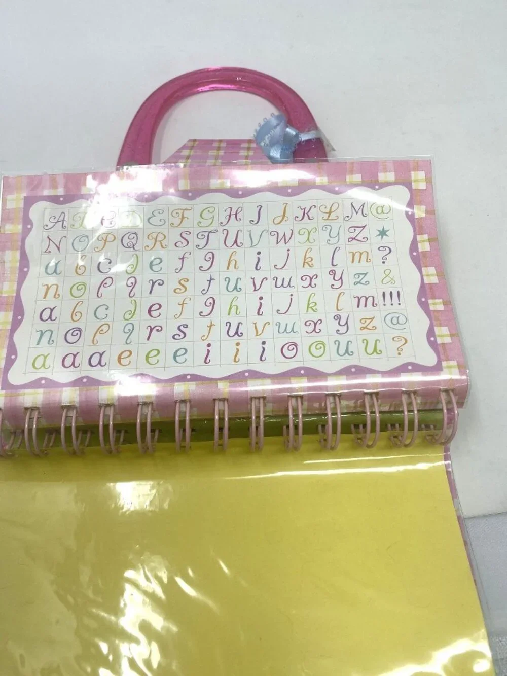 Artistic Studios Dena Designs Mini Tote Scrapbook Stickers Scrapbook Paper